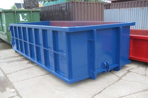 Open top container for refuge/recycling
